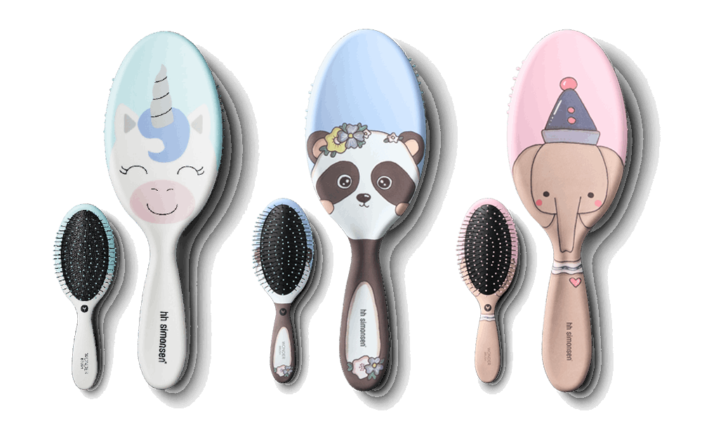 HH Simonsen - HH Simonsen - Wonder Brush KIDS - Flere motiver - Freshhair.dk