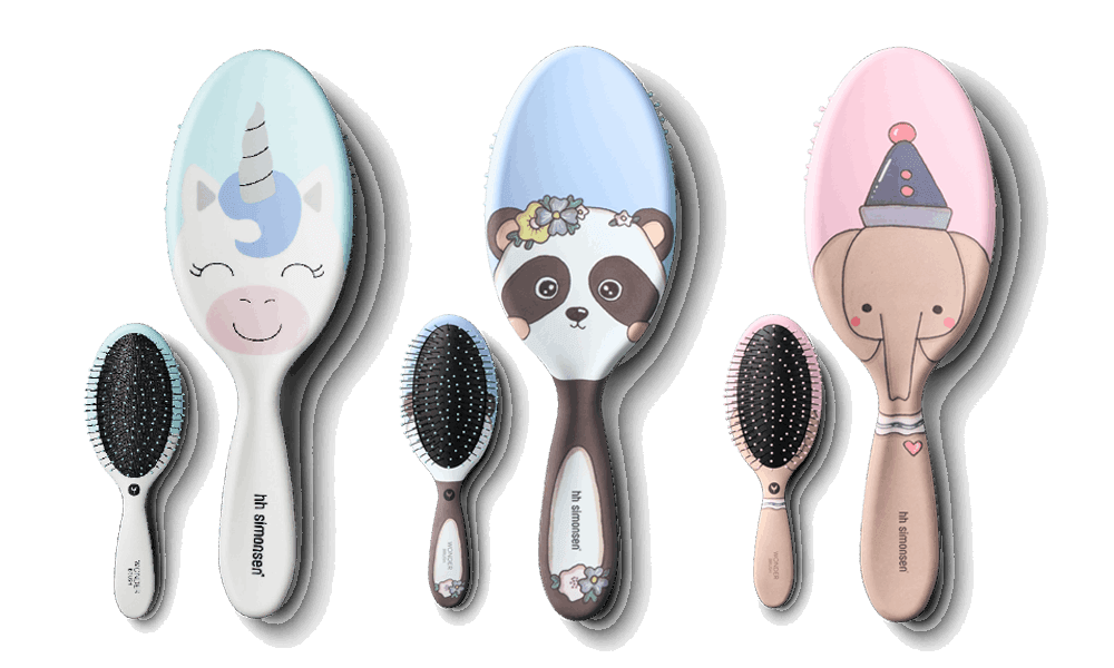 HH Simonsen - HH Simonsen - Wonder Brush KIDS - Flere motiver - Freshhair.dk
