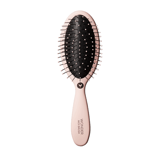 HH Simonsen - HH Simonsen Wet Brush Midi Dusty Rose Hårbørste - 17,5 cm - Freshhair.dk