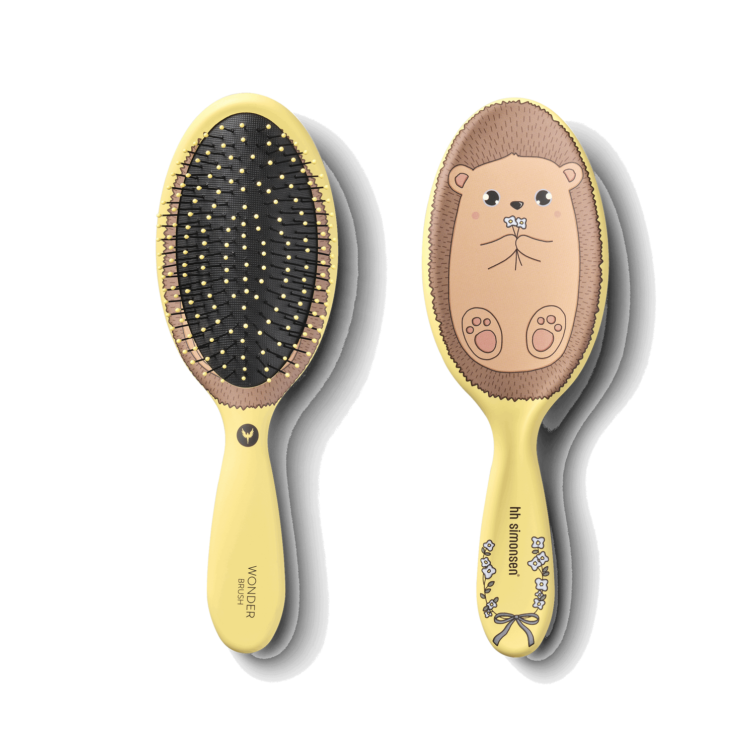 HH Simonsen - Wonder Brush KIDS - Flere motiver - Hedgehog (Pindsvin) - Freshhair