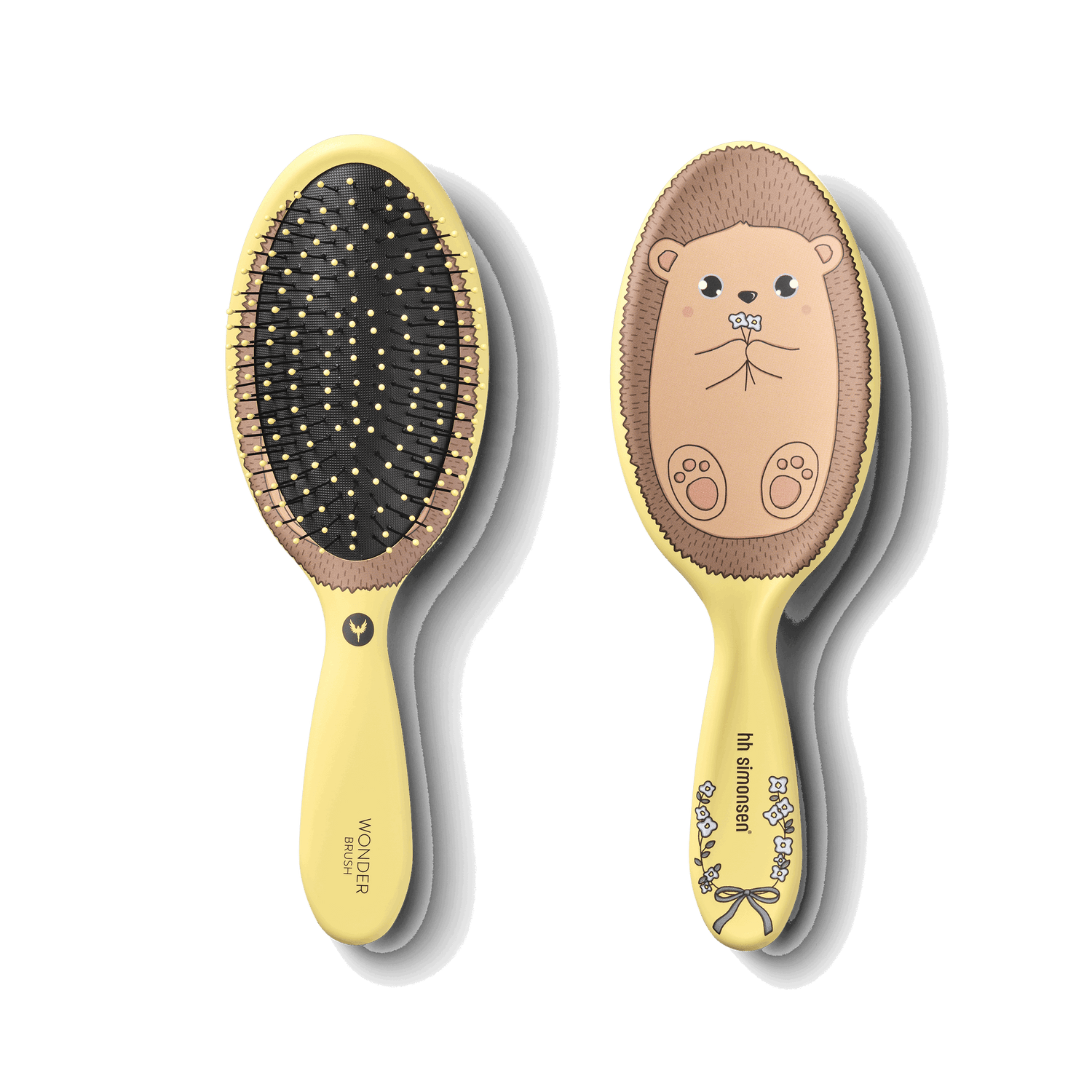 HH Simonsen - Wonder Brush KIDS - Flere motiver - Hedgehog (Pindsvin) - Freshhair