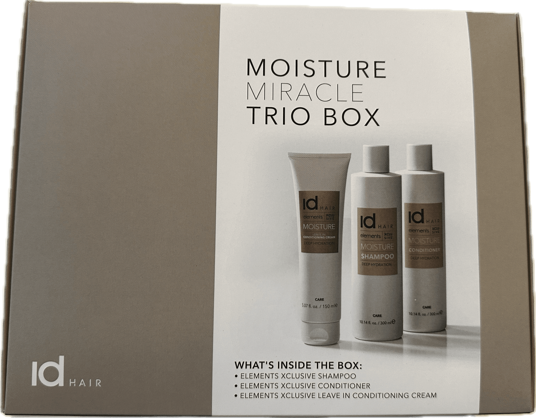 Id Hair Moisture Miracle Trio Box - Gaveæske