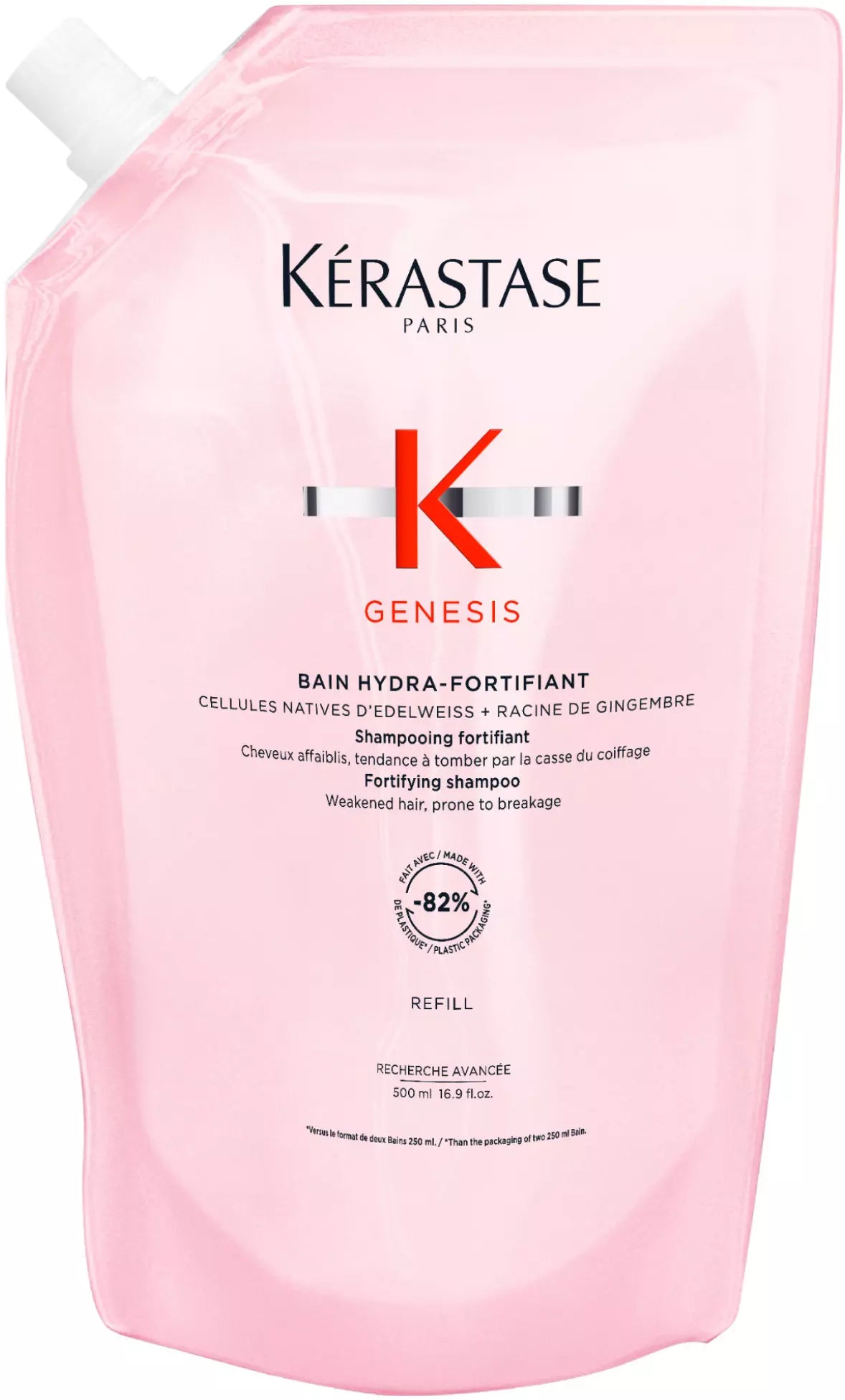 Kérastase Genesis Bain Hydra-Fortifiant Shampoo Refill - 500ml