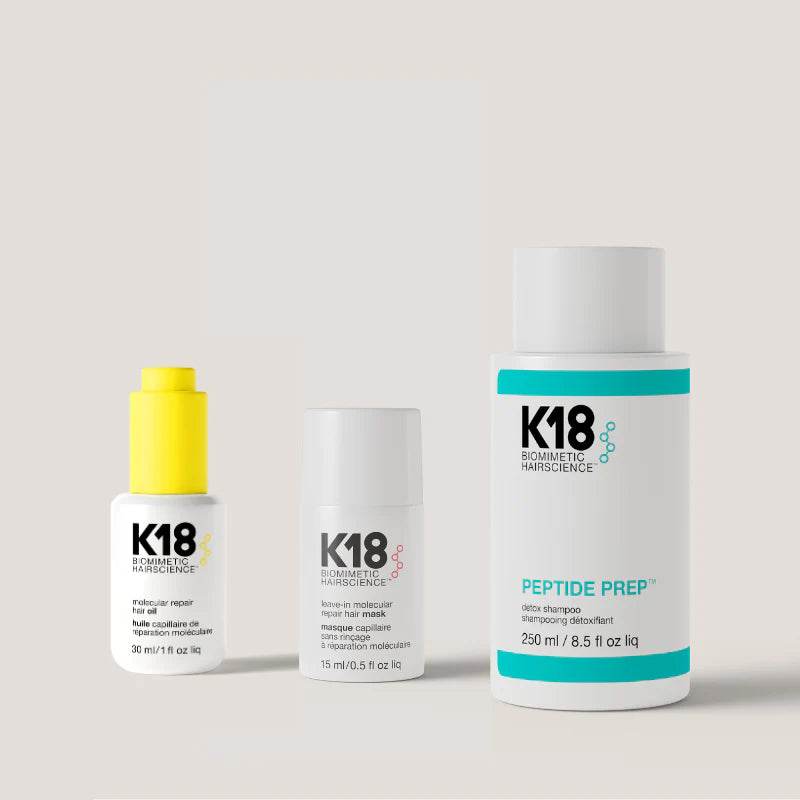 K18 - K18 Limited Edition Next-Level Repair Trio - Gaveæske - Freshhair.dk