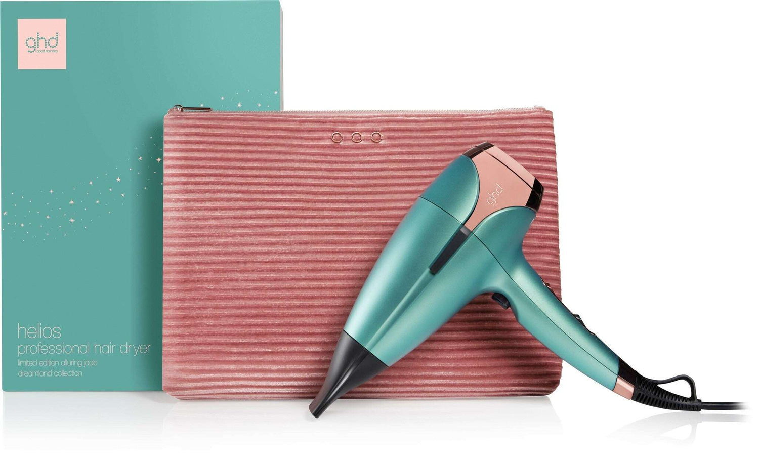 ghd Helios Føntørrer Jade - Gavesæt - Limited Edition