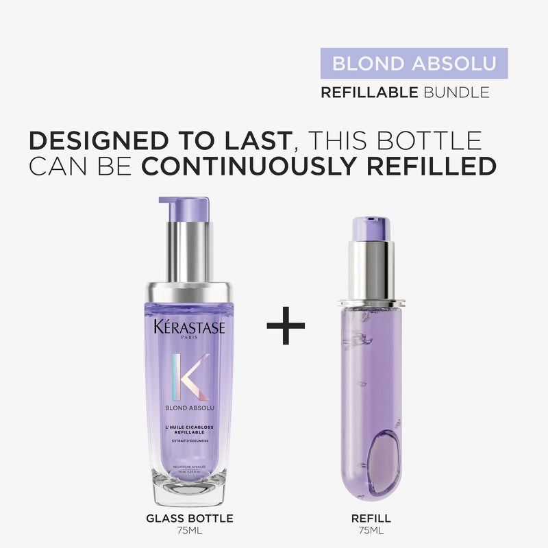 Kérastase Blond Absolu L´Huile Cicagloss Hair Oil Refill - 75 ml