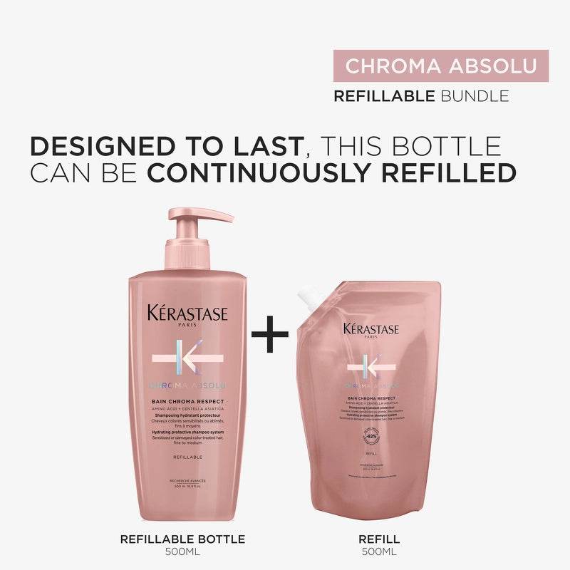 Kérastase Chroma Absolu Bain Chroma Respect Shampoo Refill - 500ml