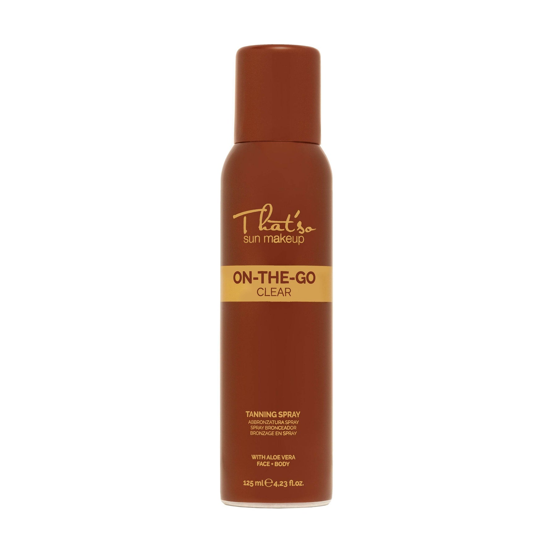 That'so - That'so On The Go Clear Self Tanning Spray - 125ml - Freshhair.dk