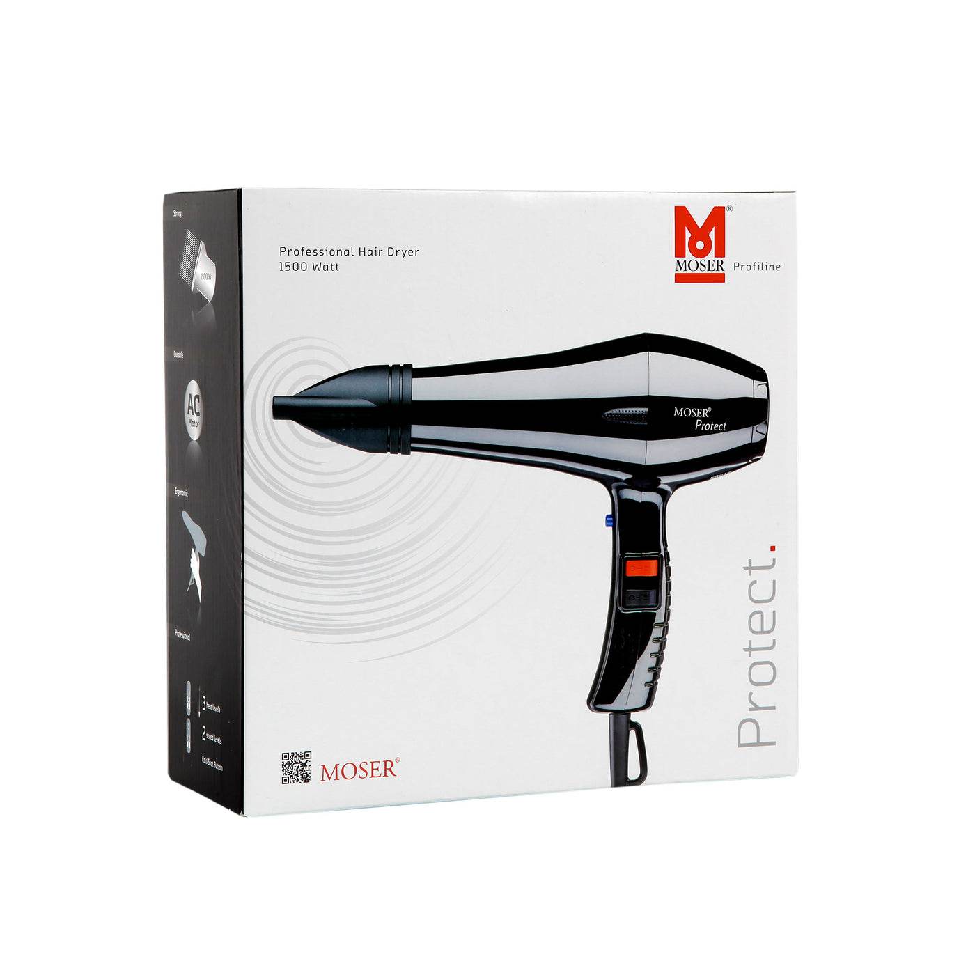 Moser - Moser Protect Føntørrer 1500 Watt - Freshhair.dk