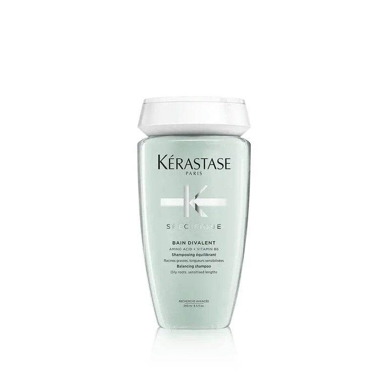 Kérastase Specifique Bain Divalent shampoo til fedtet hovedbund og tørre spidser - 250ml