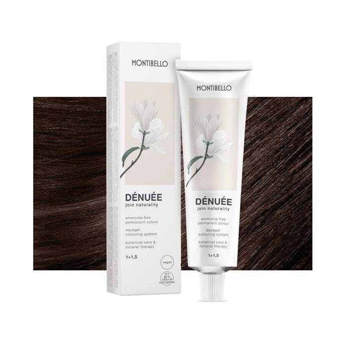 Montibello - Montibello Permanent Farve Dénuée Nº 4 - Medium Brun - Freshhair.dk