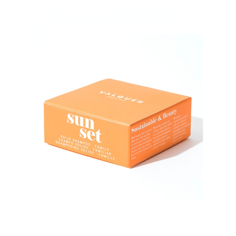 Valquer - Valquer Shampoo Bar Sunset Solid - Familie - 50g - Freshhair.dk