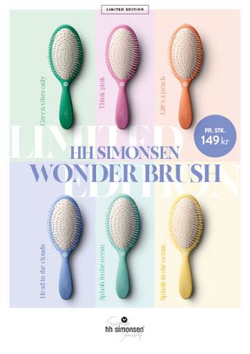 HH Simonsen - HH Simonsen Wonder Brush - Flere Farver - Freshhair.dk