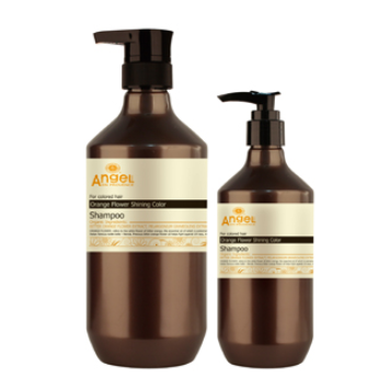 Angel Orange Flower Shining Color Shampoo - 400/800ml