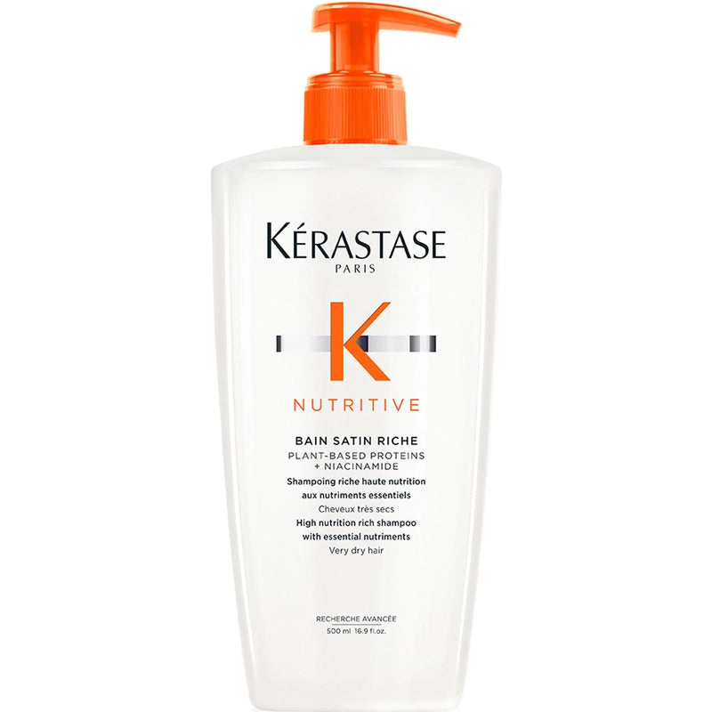 Kérastase Nutritive Bain Satin Riche Shampoo - 250/500ml - 500ml - Freshhair