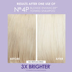 Olaplex - Olaplex No.4P Blonde Enhancer Toning Shampoo - 250ml - Freshhair.dk