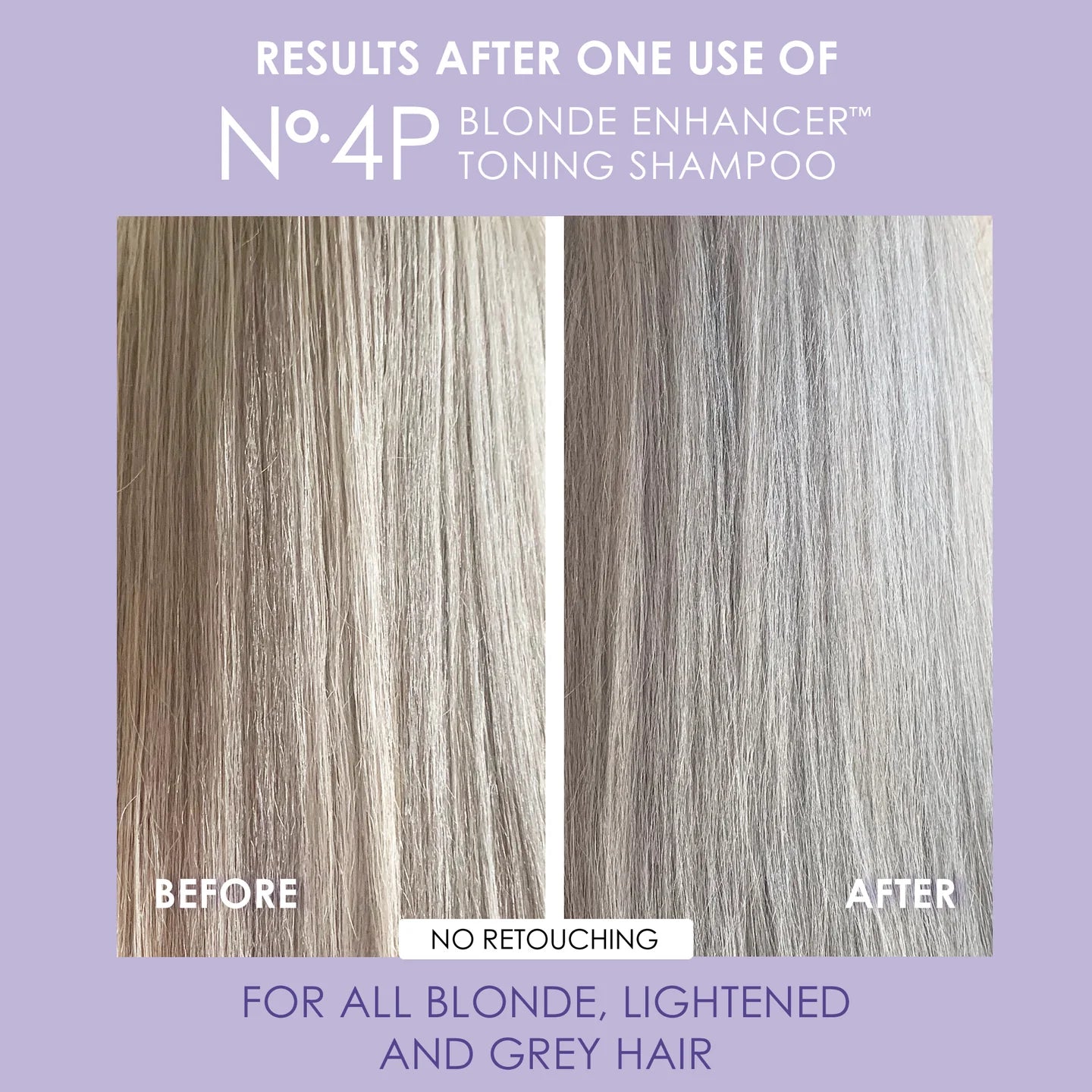 Olaplex - Olaplex No.4P Blonde Enhancer Toning Shampoo - 250ml - Freshhair.dk