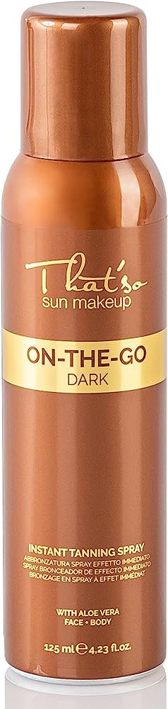 That'so - That'so On The Go Dark Self Tanning Spray - 125ml - Freshhair.dk