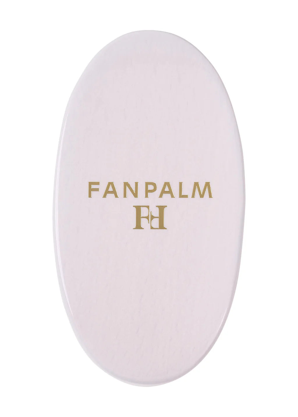 Fan Palm Tørbørste sensitiv hud - Glossy White