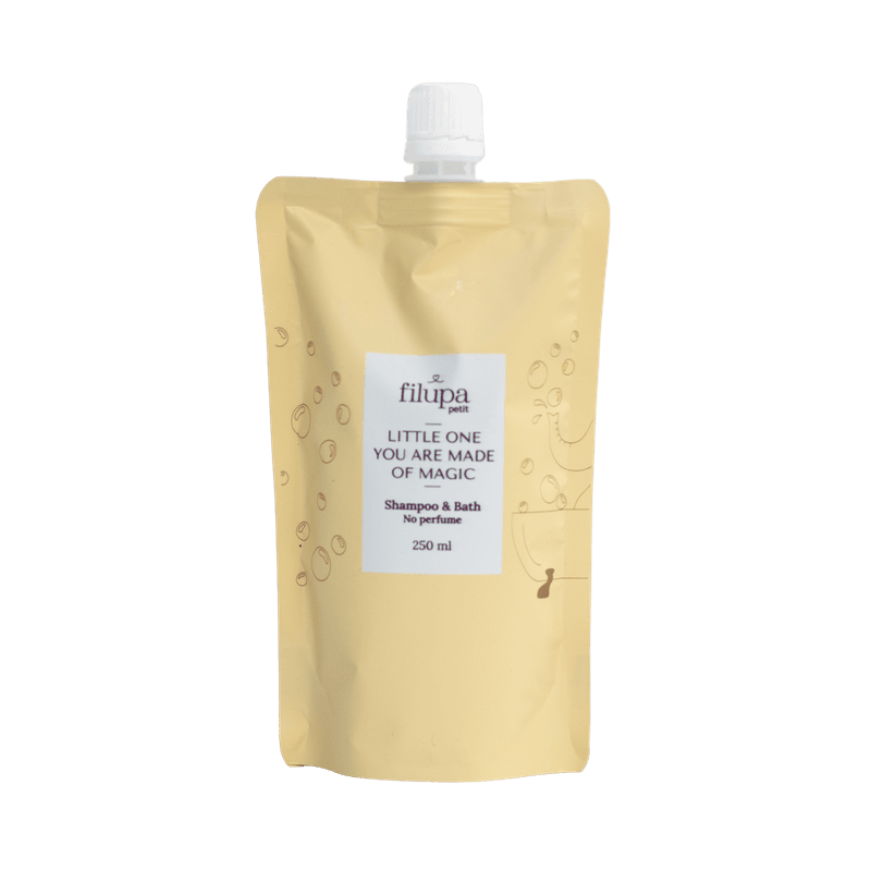 Filupa Shampoo And Bath Little One You Are Made Of Magic Refill Uden Perfume - 250ml
