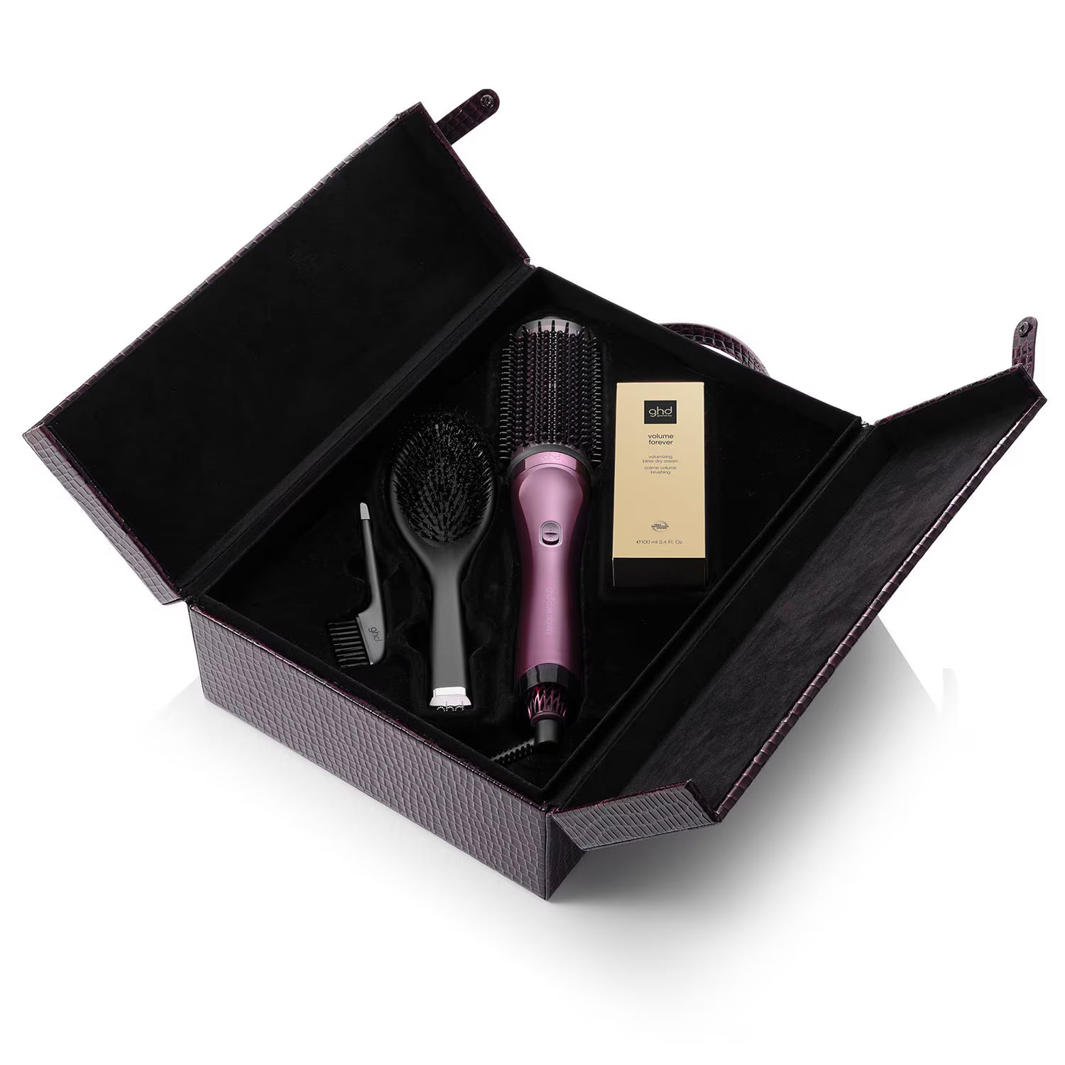 Ghd Duet Blowdry 2-in-1 Hair Dryer Brush Cherry Chic Limited Edition