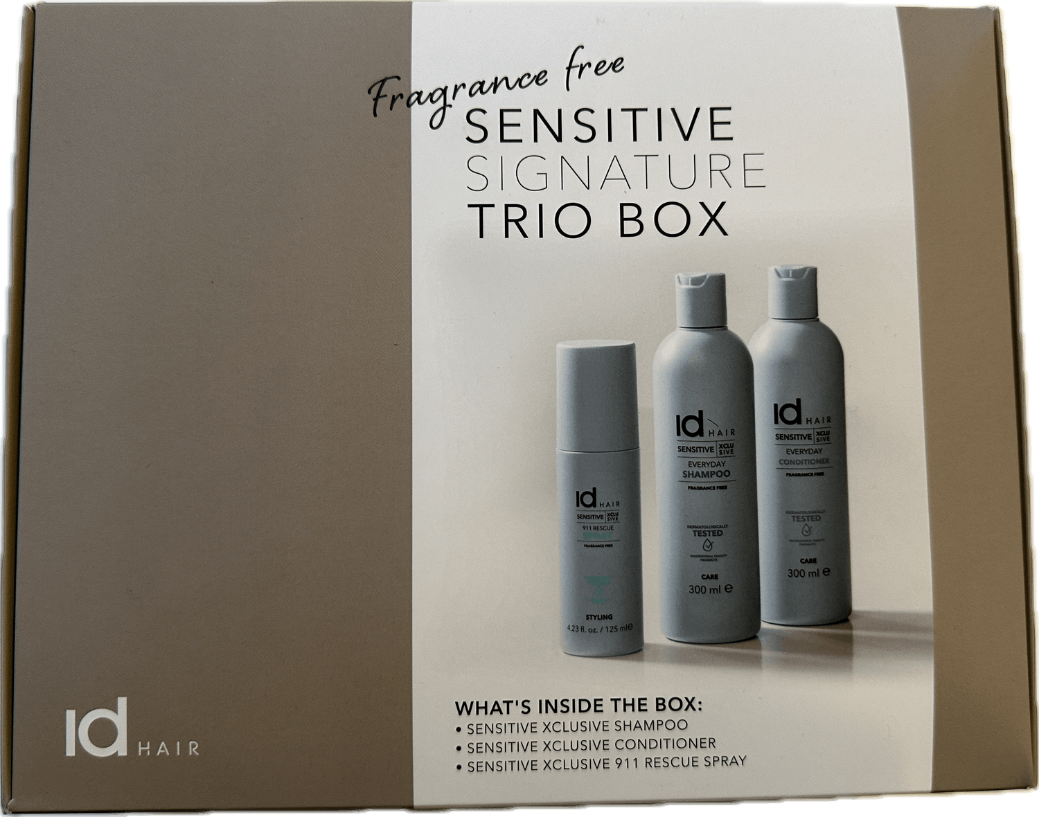 Id Hair Sensitive Xclusive Trio Box - Gaveæske