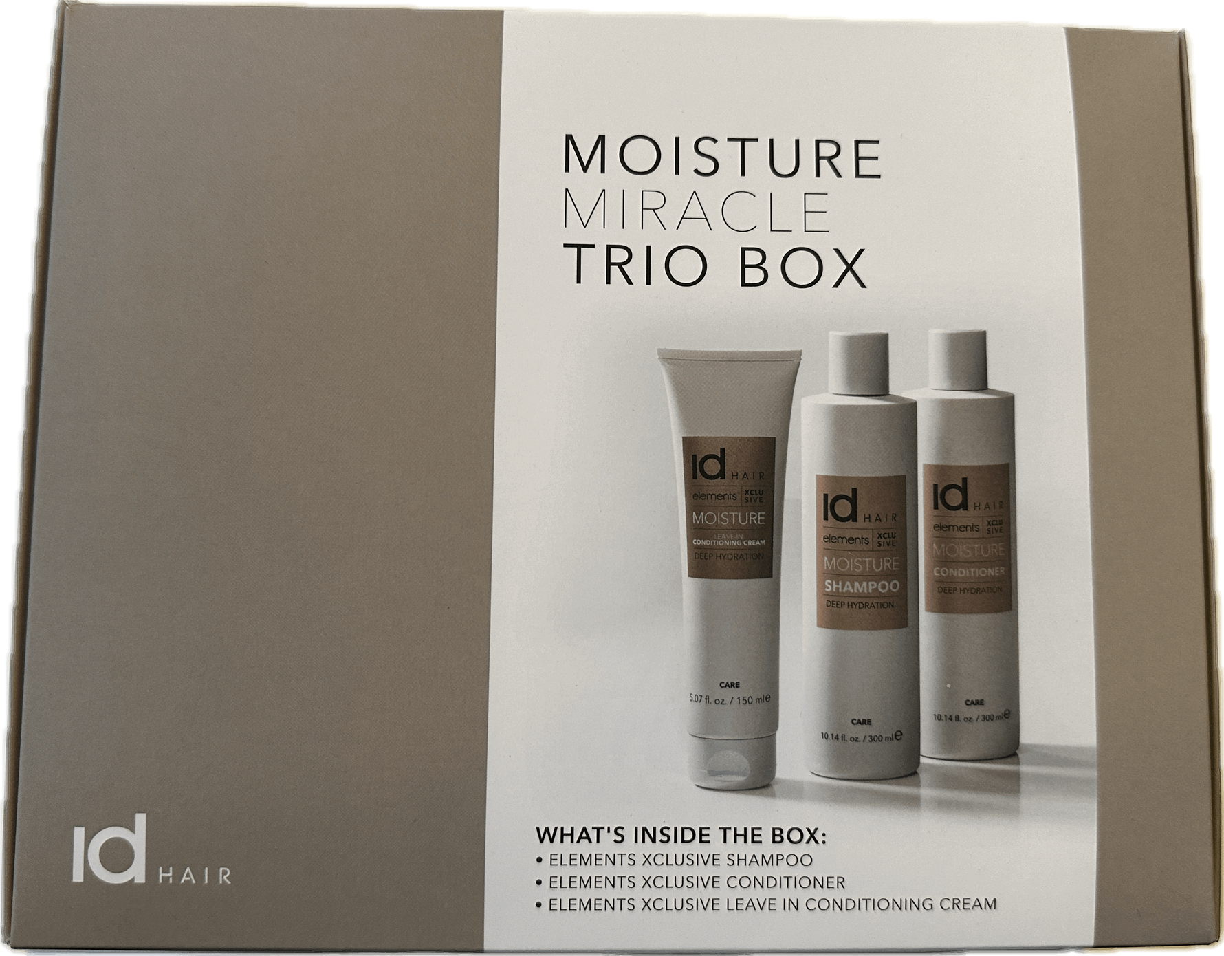 Id Hair Moisture Miracle Trio Box - Gaveæske