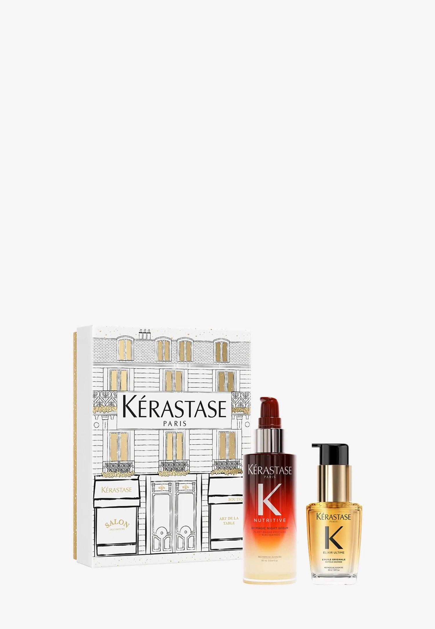 Kérastase Duo Elixir Mini + Magic Night Serum Set 2025