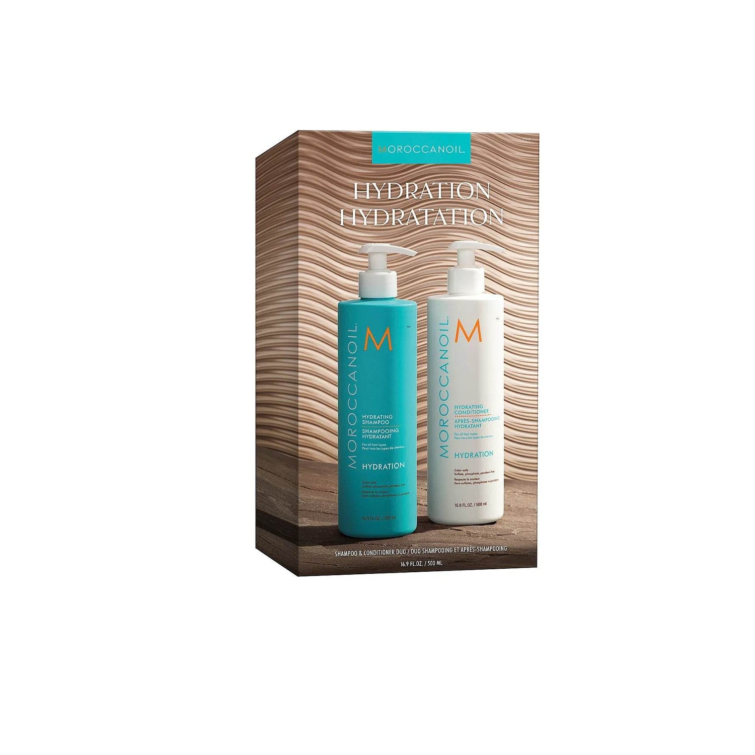 Moroccanoil Duo Box Hydration Shampoo + Conditioner - 500ml