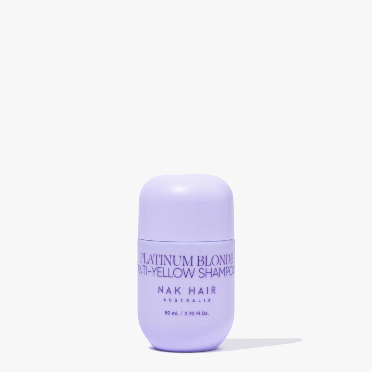 Nak Hair Platinum Blonde Anti-Yellow Shampoo - 80ml