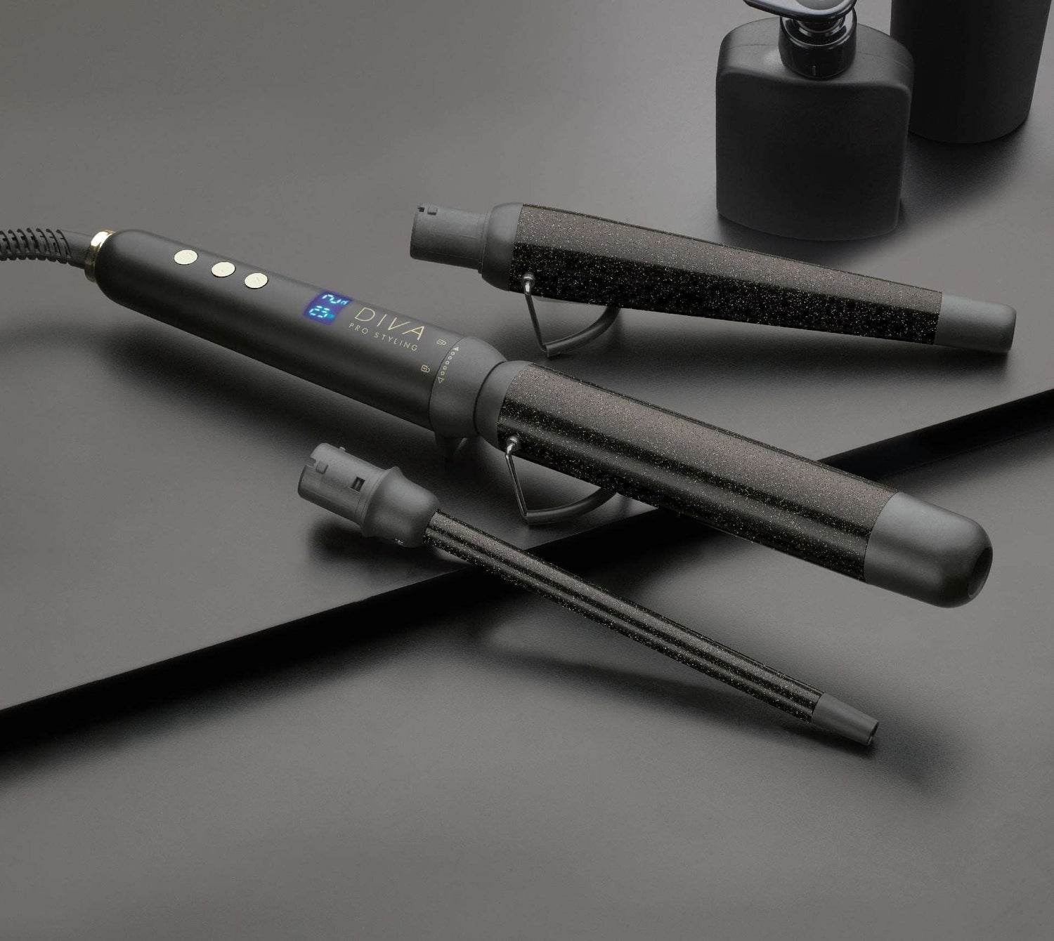 Diva Pro - Diva Pro Styling Precious Metals Gold Multi-Wand - Freshhair.dk