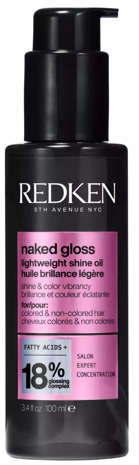 Redken Naked Gloss Lightweight Shine Oil - 100ml
