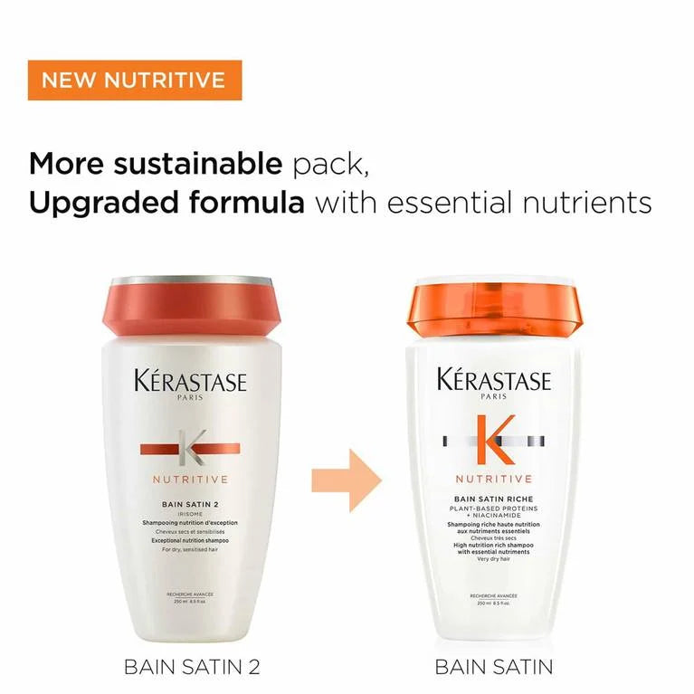 Kérastase - Kérastase Nutritive Bain Satin Shampoo - 250ml - Freshhair.dk