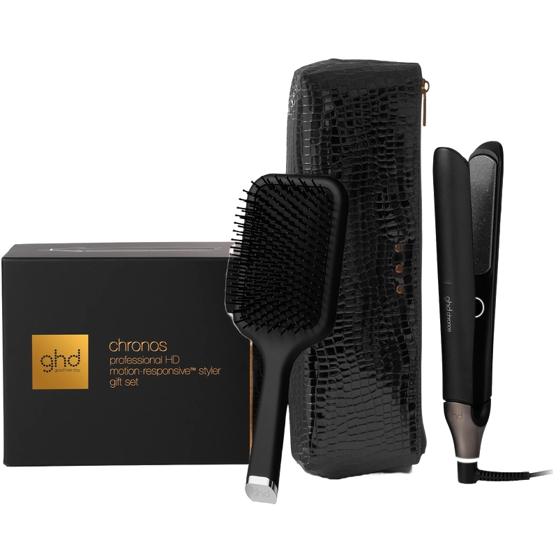 ghd Chronos Set With Brush & Bag Christmas