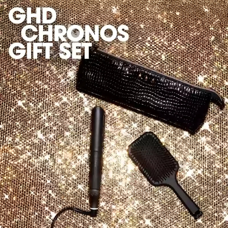 ghd Chronos Set With Brush & Bag Christmas
