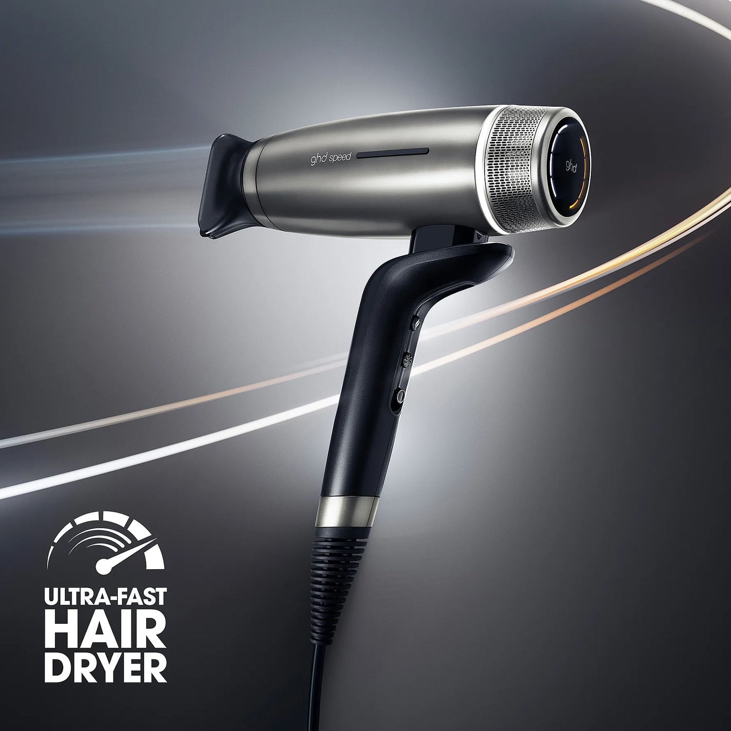 ghd Speed Dual Air-Flow Hair Dryer - Titanium Black