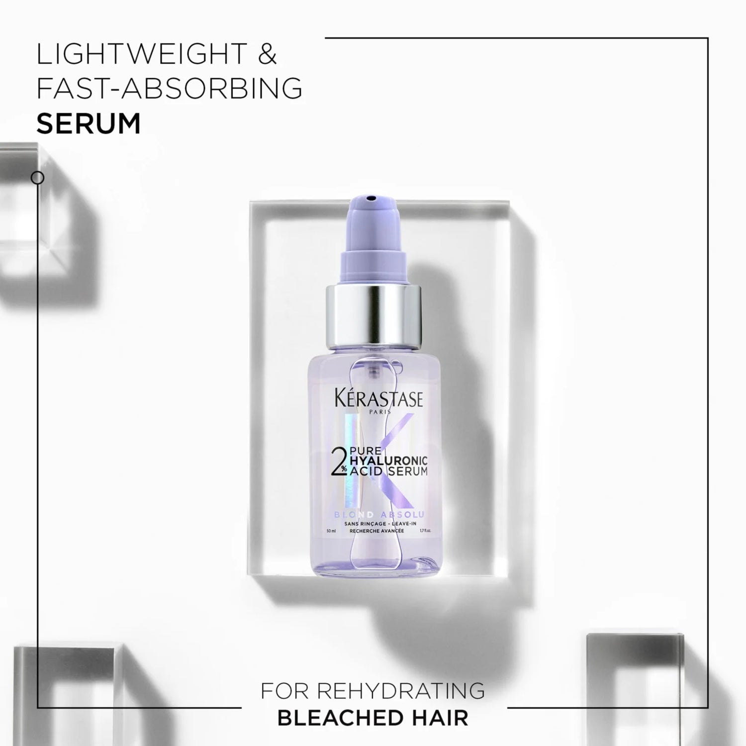 Kérastase - Kérastase Blond Absolu 2% Pure Hyaluronic Acid Serum - 50ml - Freshhair.dk