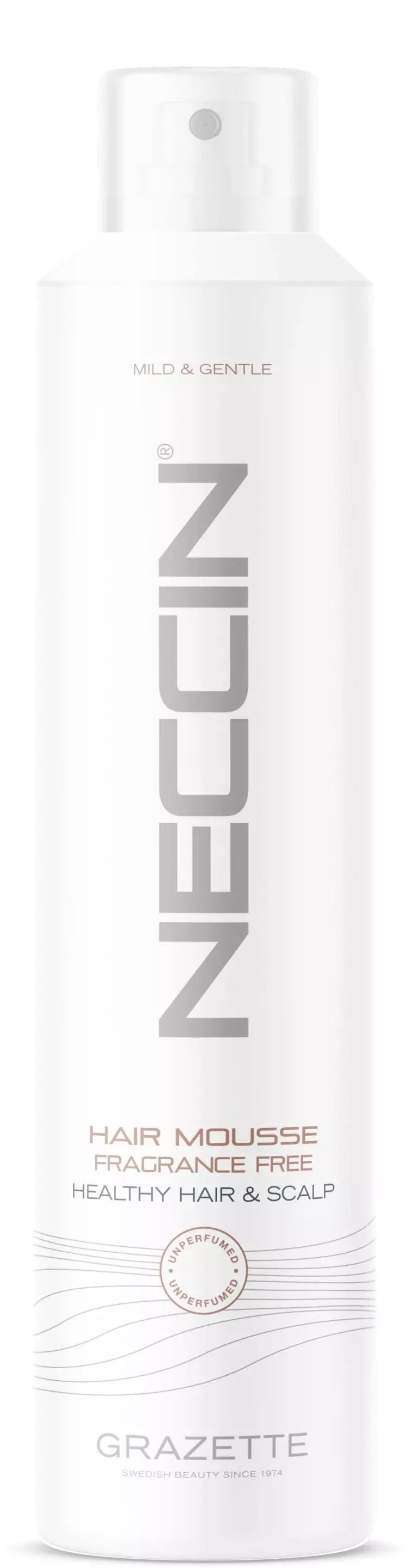 Grazette Neccin Fragrance Free Hair Mousse - 300ml