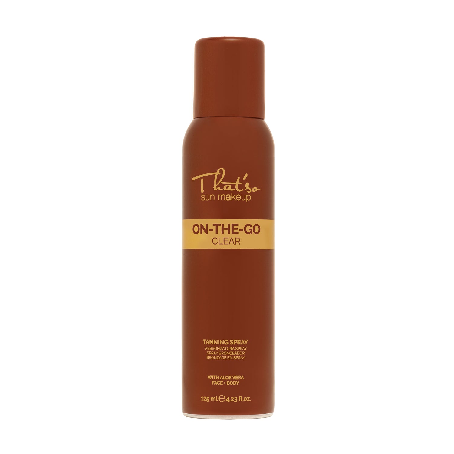 That'so - That'so On The Go Clear Self Tanning Spray - 125ml - Freshhair.dk