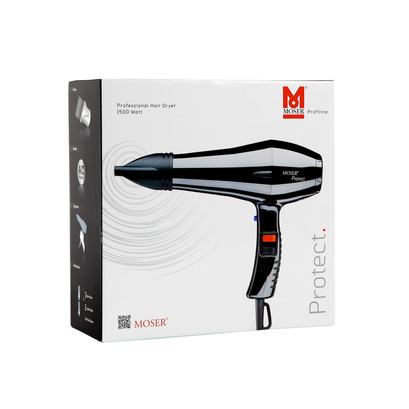 Moser - Moser Protect Føntørrer 1500 Watt - Freshhair.dk