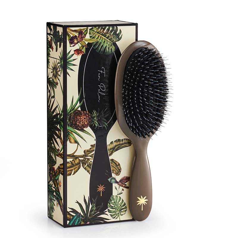 Fan palm - Fan Palm Hair Brush Mink - Medium - Freshhair.dk