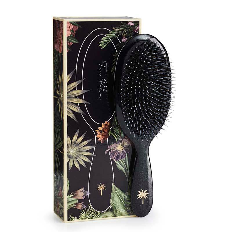 Fan palm - Fan Palm Hair Brush Stardust - Large - Freshhair.dk