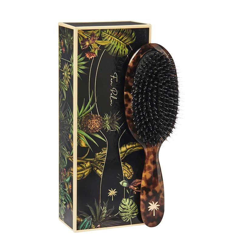 Fan palm - Fan Palm Hair Brush Turtle - Medium - Freshhair.dk