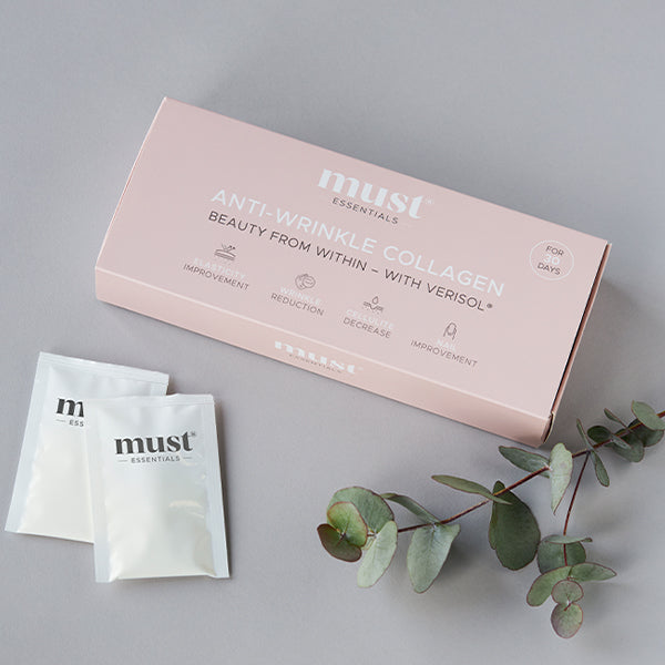MUST Essentials® - MUST Essentials® – Anti-wrinkle kollagen 30 sticks (Kollagen, 2,5 g) - Freshhair.dk