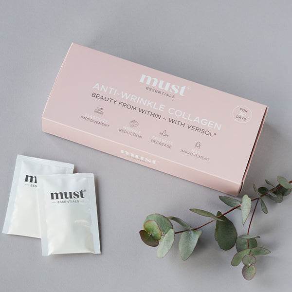 MUST Essentials® - MUST Essentials® – Anti-wrinkle kollagen 30 sticks (Kollagen, 2,5 g) - Freshhair.dk