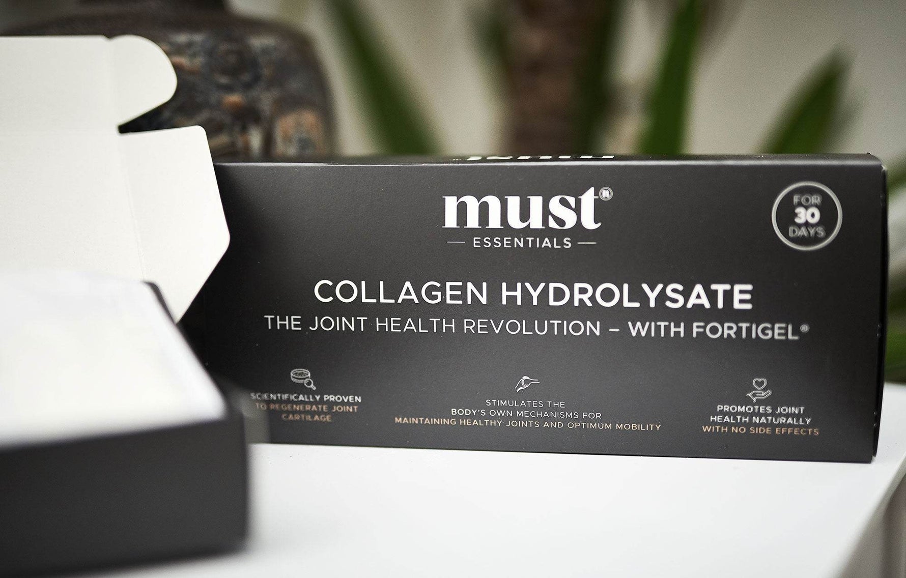 MUST Essentials® - MUST Essentials® Collagen Hydrolysate med Fortigel® – sticks (150 gram) - Freshhair.dk