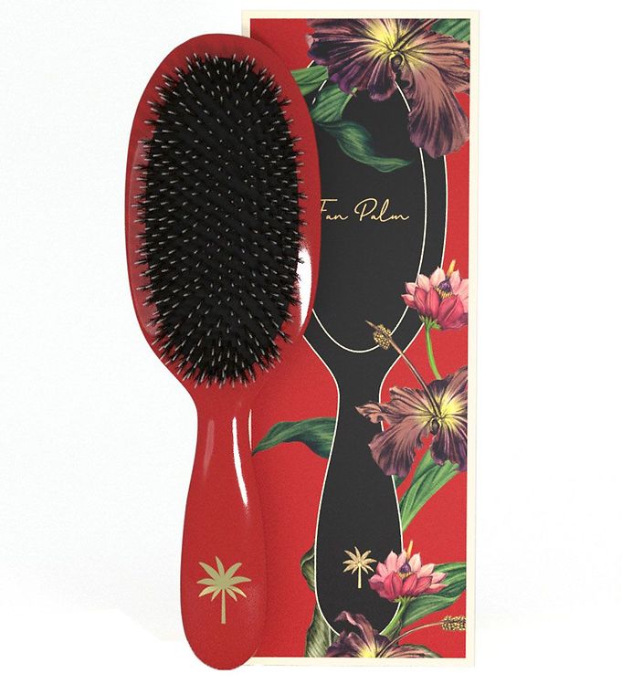 Fan palm - Fan Palm Red Poppy - Medium - Freshhair.dk