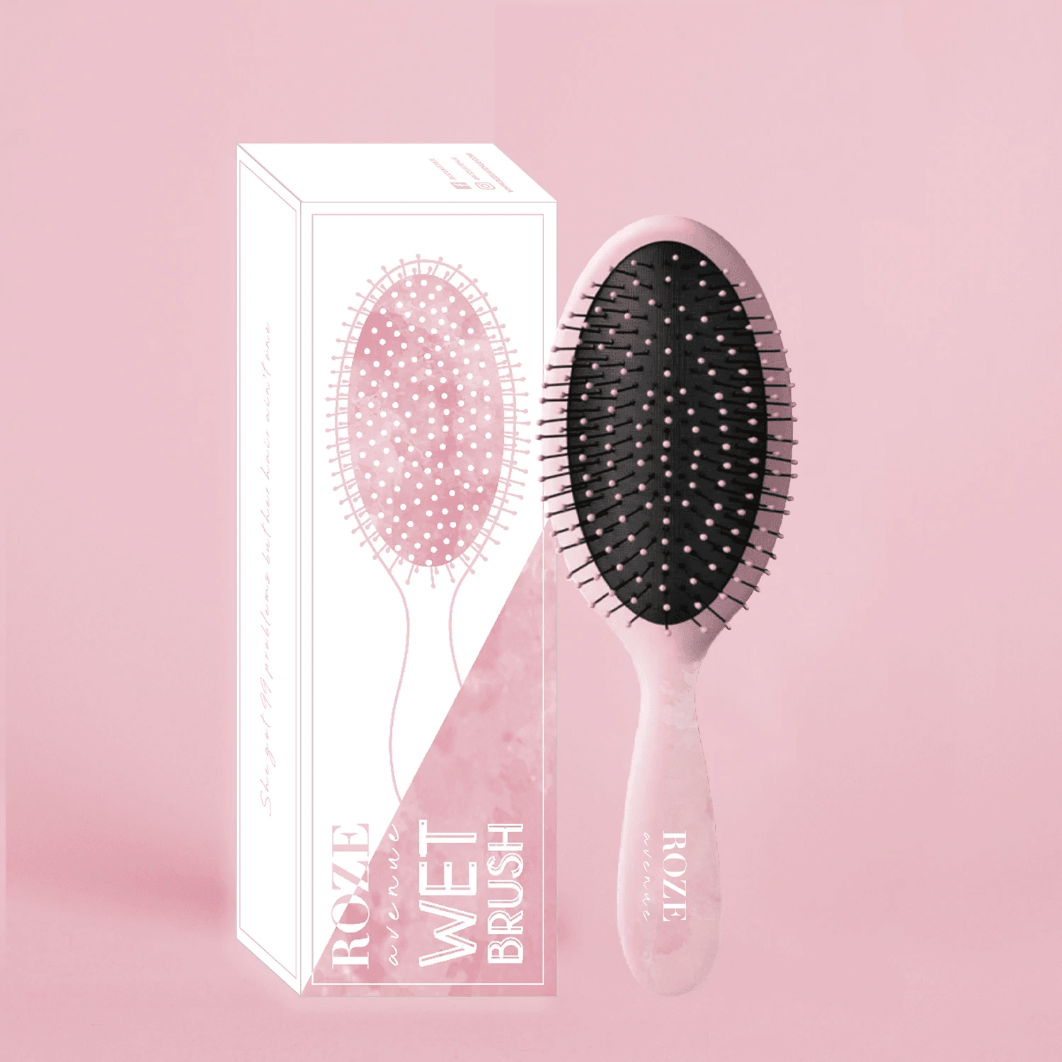 ROZE - Roze Detangle Wet Brush - Freshhair.dk