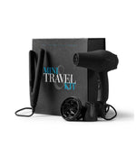 TravelSet - Rejsesæt med mini Hårtørre og Glattejern - Freshhair.dk