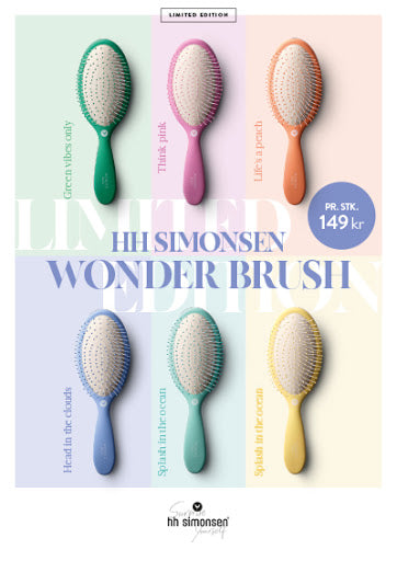 HH Simonsen - HH Simonsen Wonder Brush - Flere Farver - Freshhair.dk